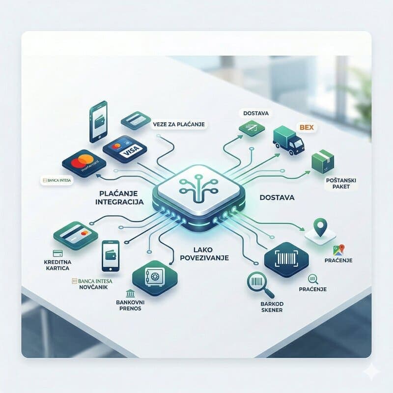 Integrisano plaćanje i dostava za srpsko tržište